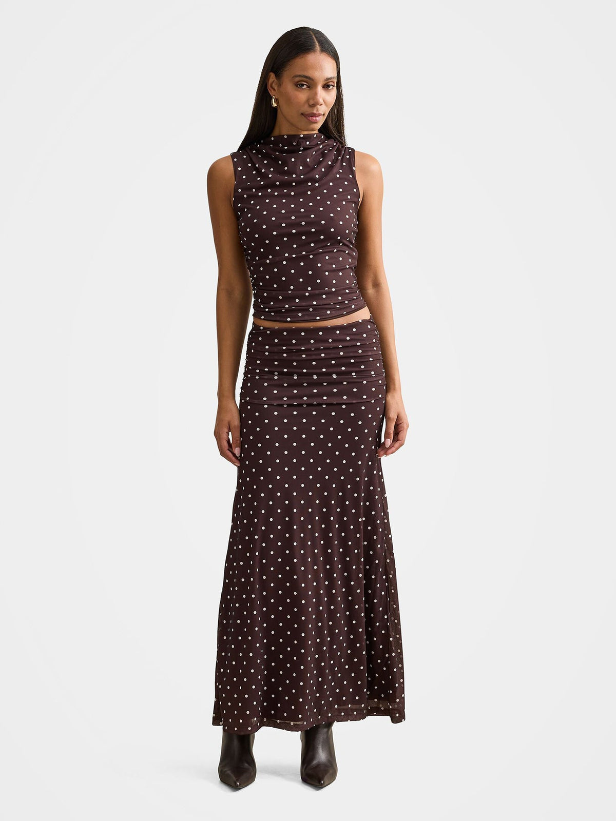 Danni Draped Sleeveless Top