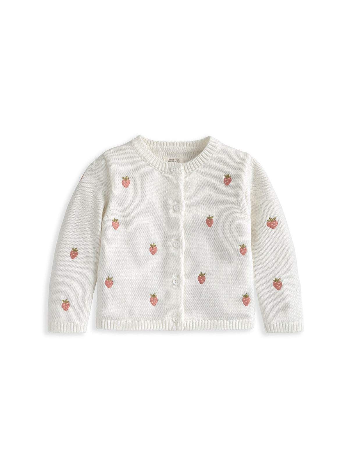 Baby Strawberry Cardigan Pink