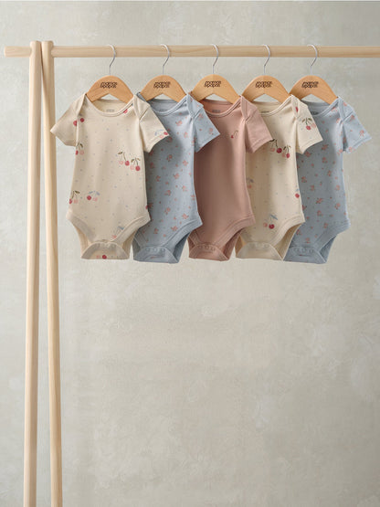 Baby Cherry Bodysuit Set Multi