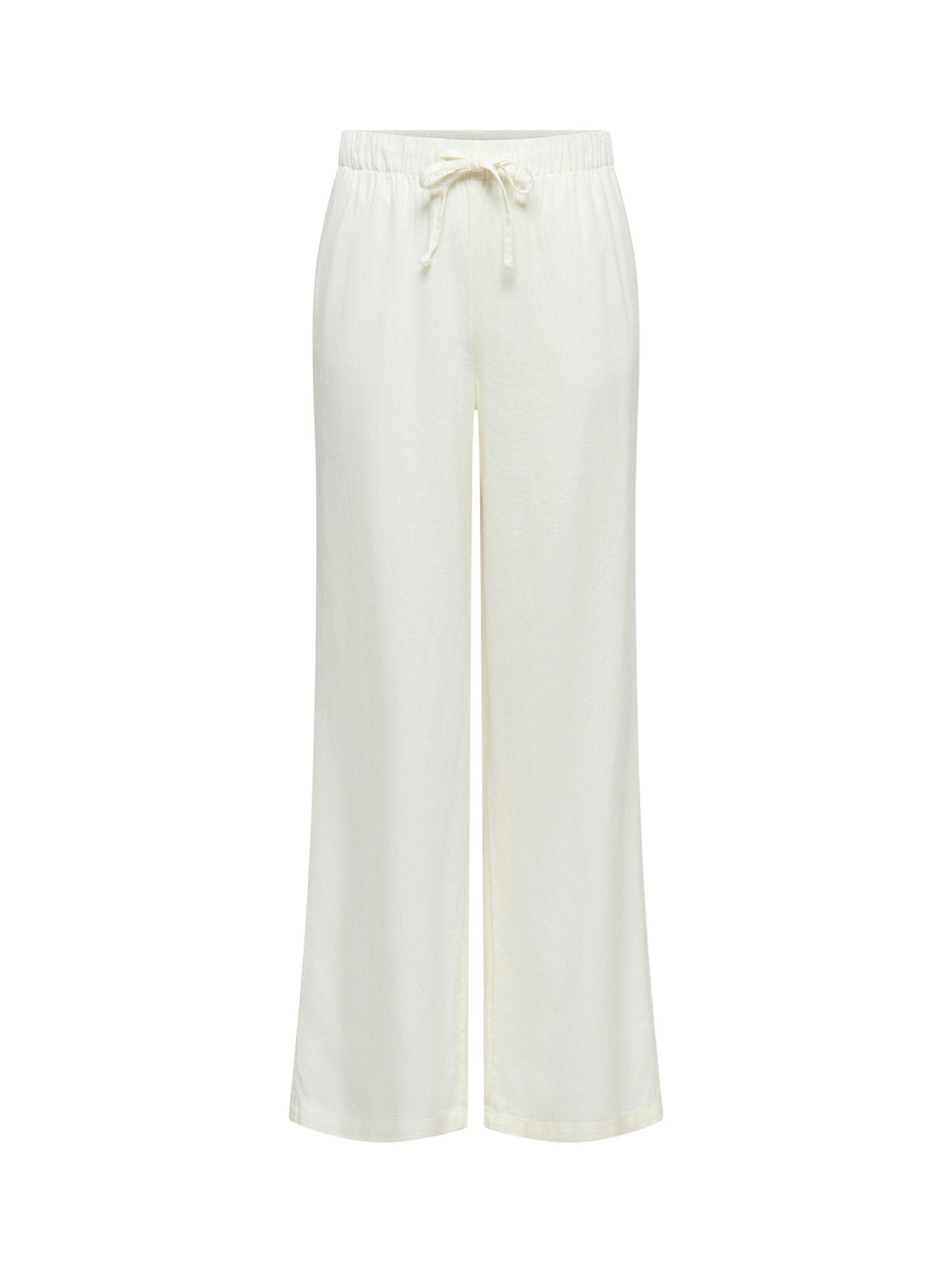 Goa Linen Blend Pull-On Trousers White