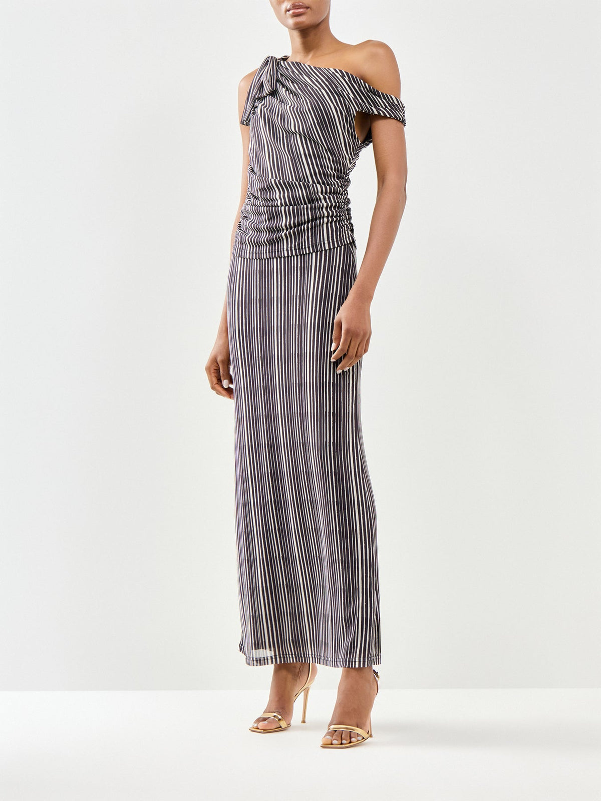 Shea Jersey Maxi Skirt Black