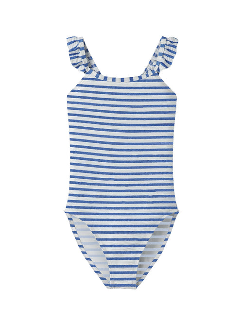 Kids’ Zip Swimsuit Blue