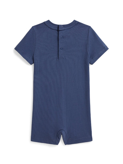 Baby Knit Shortall Navy