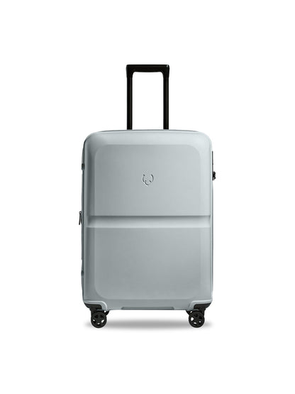 Single Stripe Medium Expandable Suitcase Blue 68cm