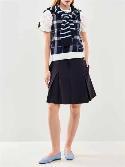 Aylesby Mini Skirt Navy