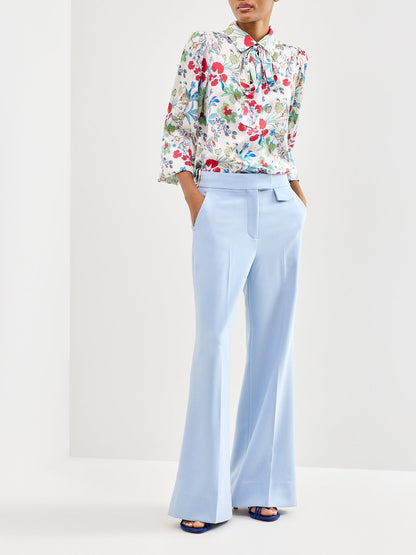 Danja Wide Leg Trousers Blue