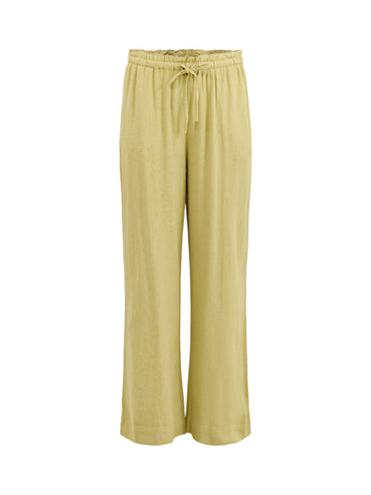Fosse Wide Leg Trousers Green