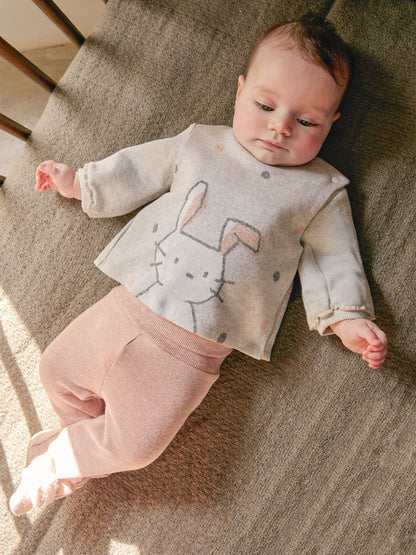 Baby's Cotton Blend Leg Warmer Set