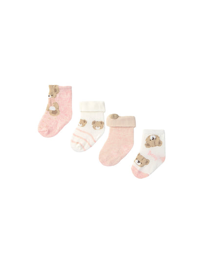 Baby Four-Piece Socks Set Multi