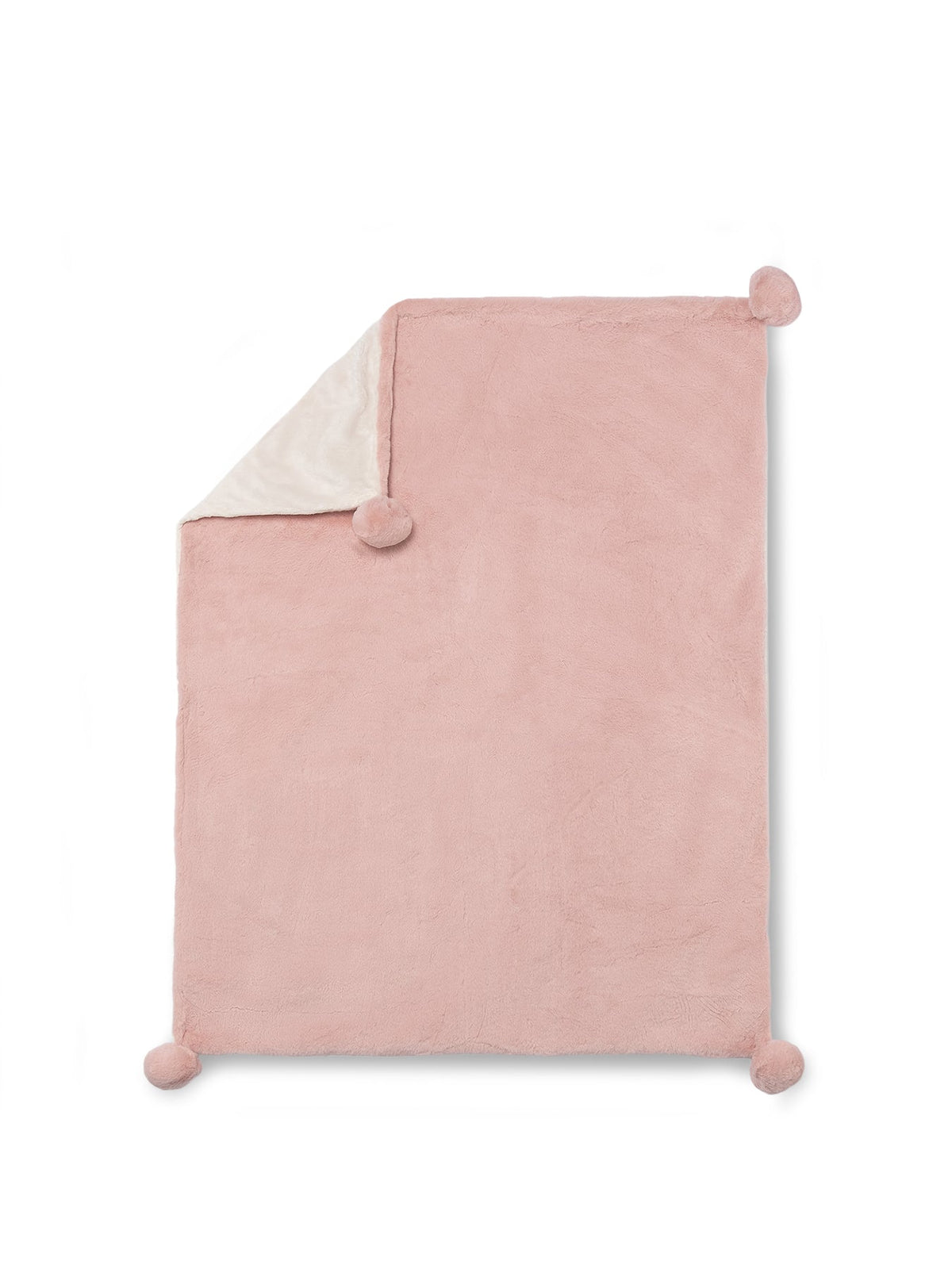 Pom Pom Baby Blanket - Cumin
