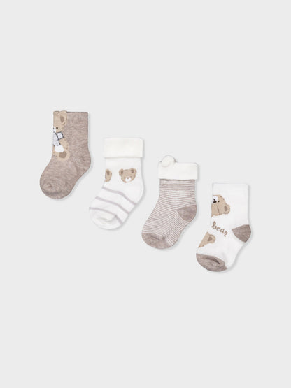 Baby Four-Piece Socks Set Multi