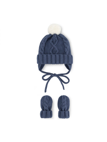 Baby Hat and Mittens Set