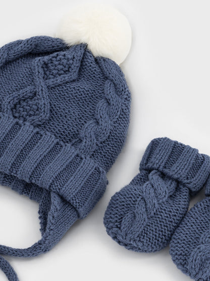 Baby Hat and Mittens Set