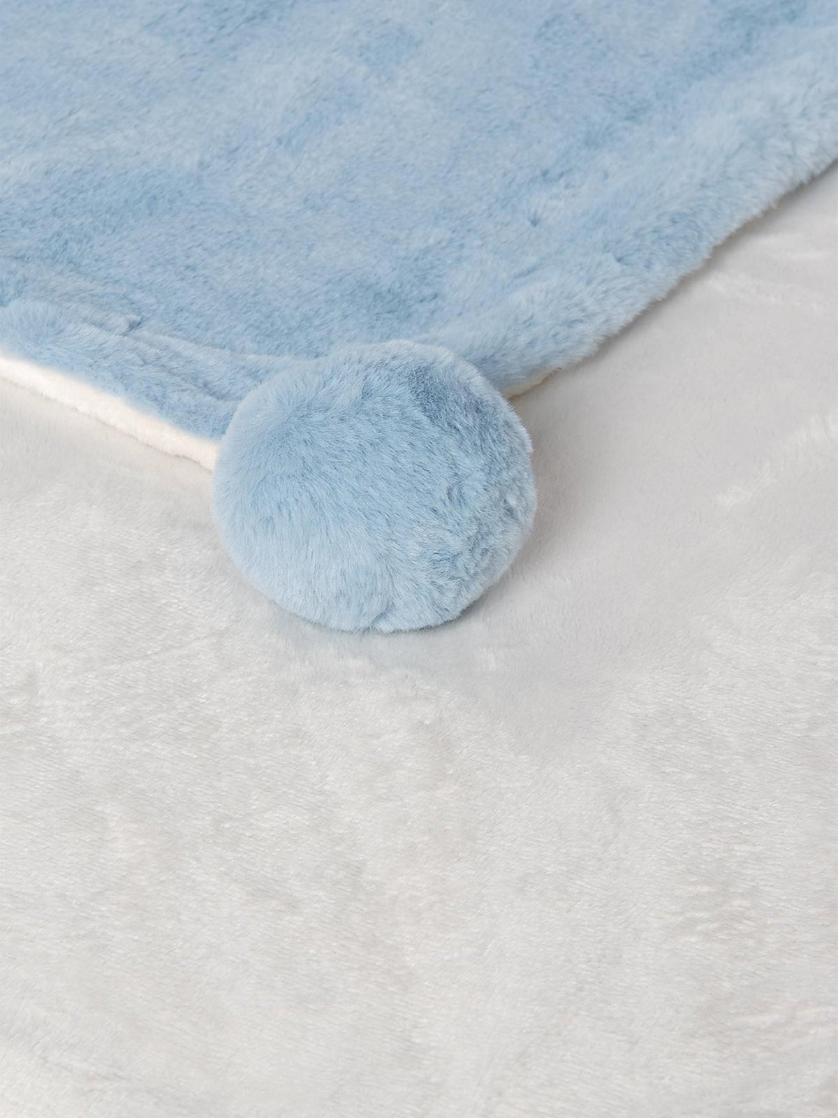 Pom Pom Baby Blanket - Cumin