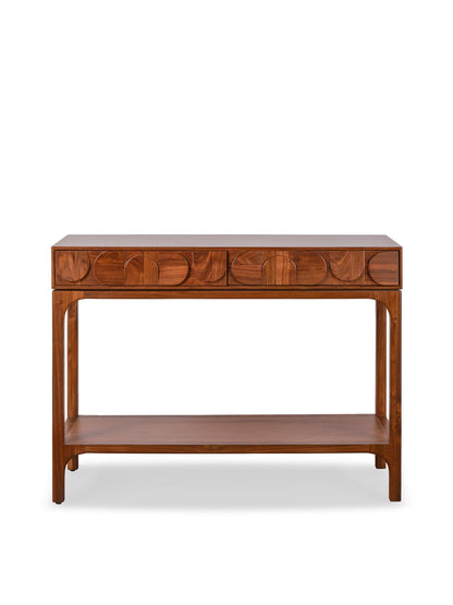 Zarina Walnut Console Table