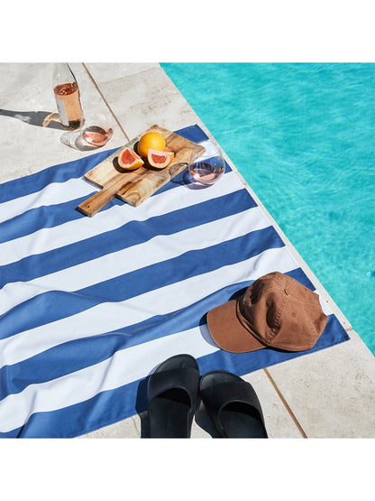 Large Beach Towel Blue