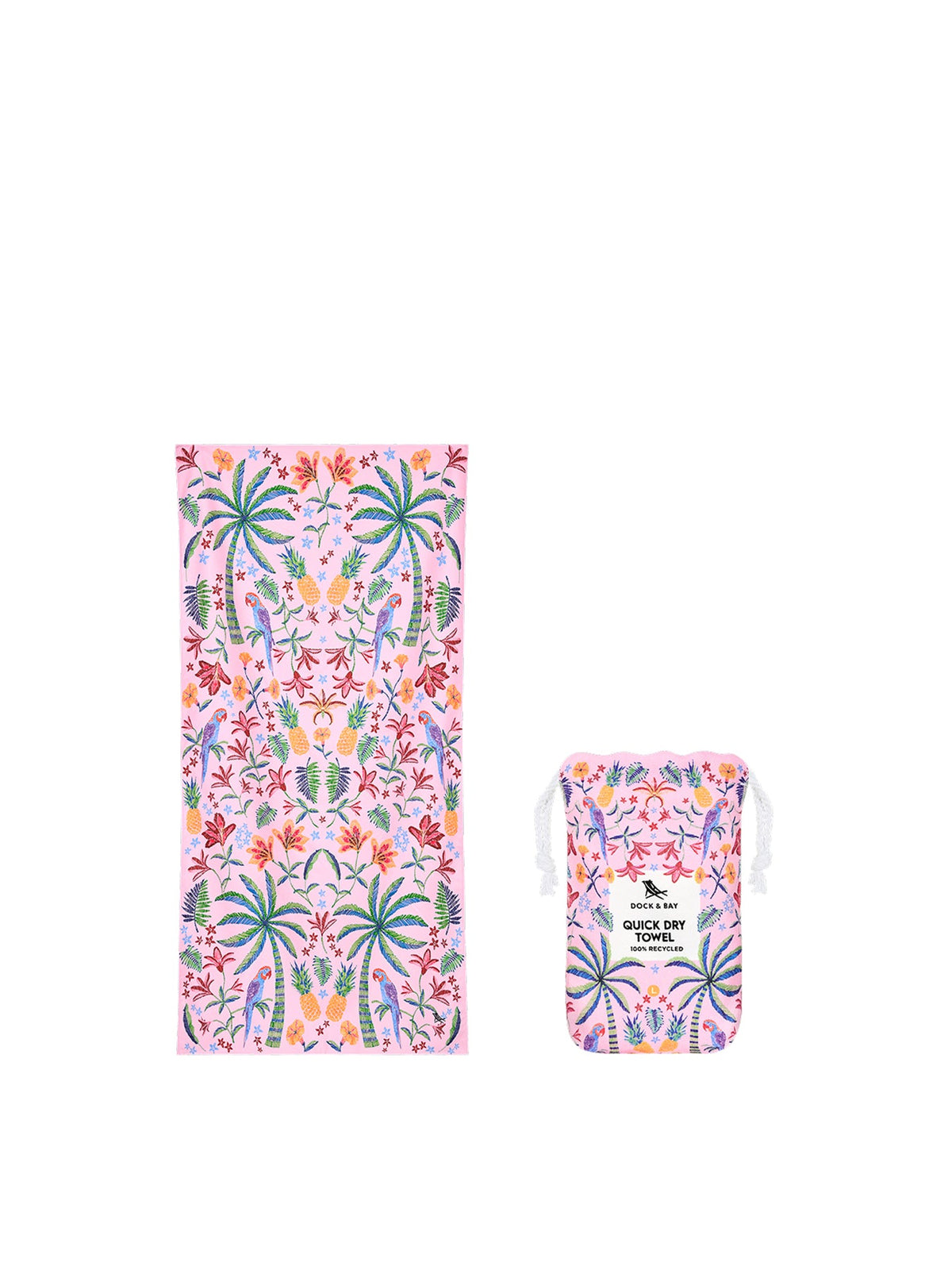 Large Beach Towel Pink