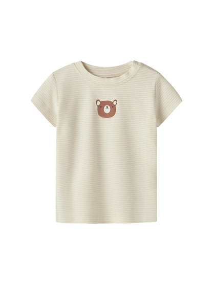 Baby Jople Short Sleeve Top Cream