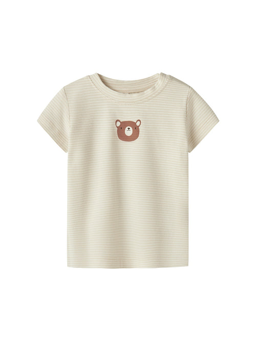 Baby Jople Short Sleeve Top Cream