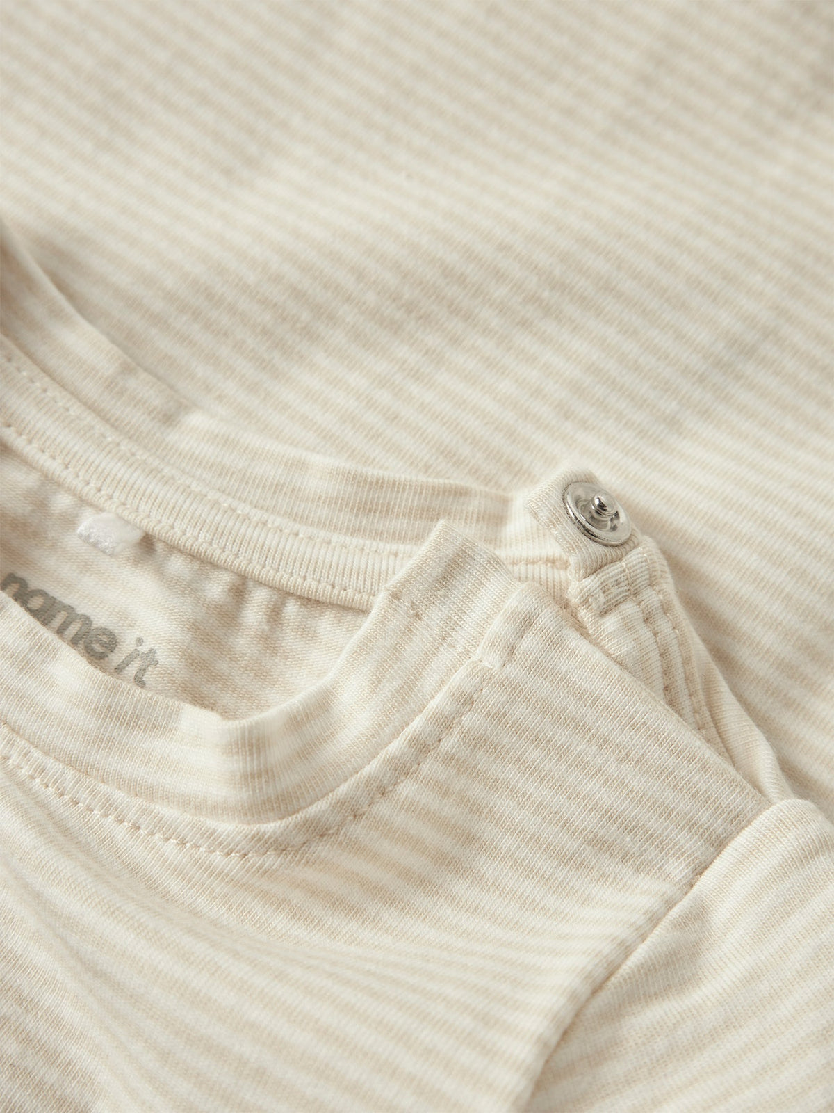 Baby Jople Short Sleeve Top Cream