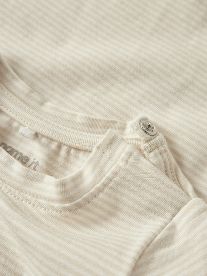 Baby Jople Short Sleeve Top Cream