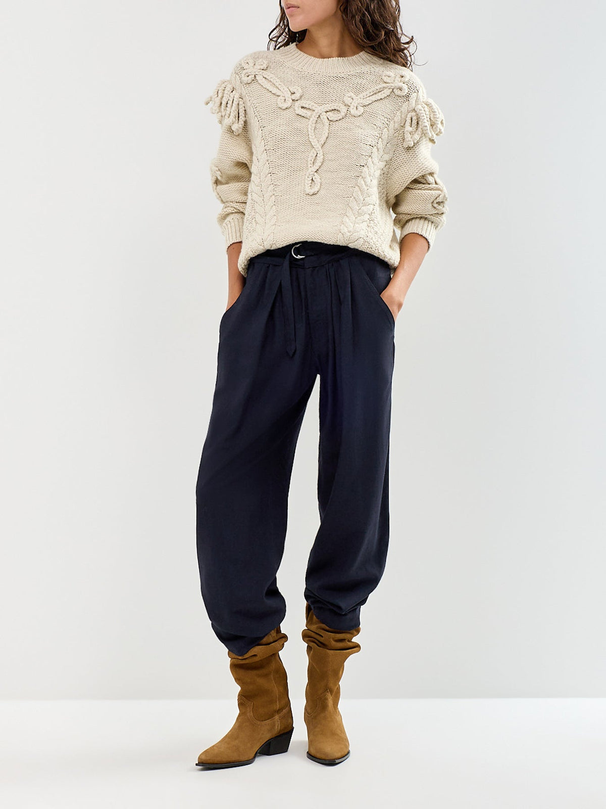 Celia-GA Trousers Black
