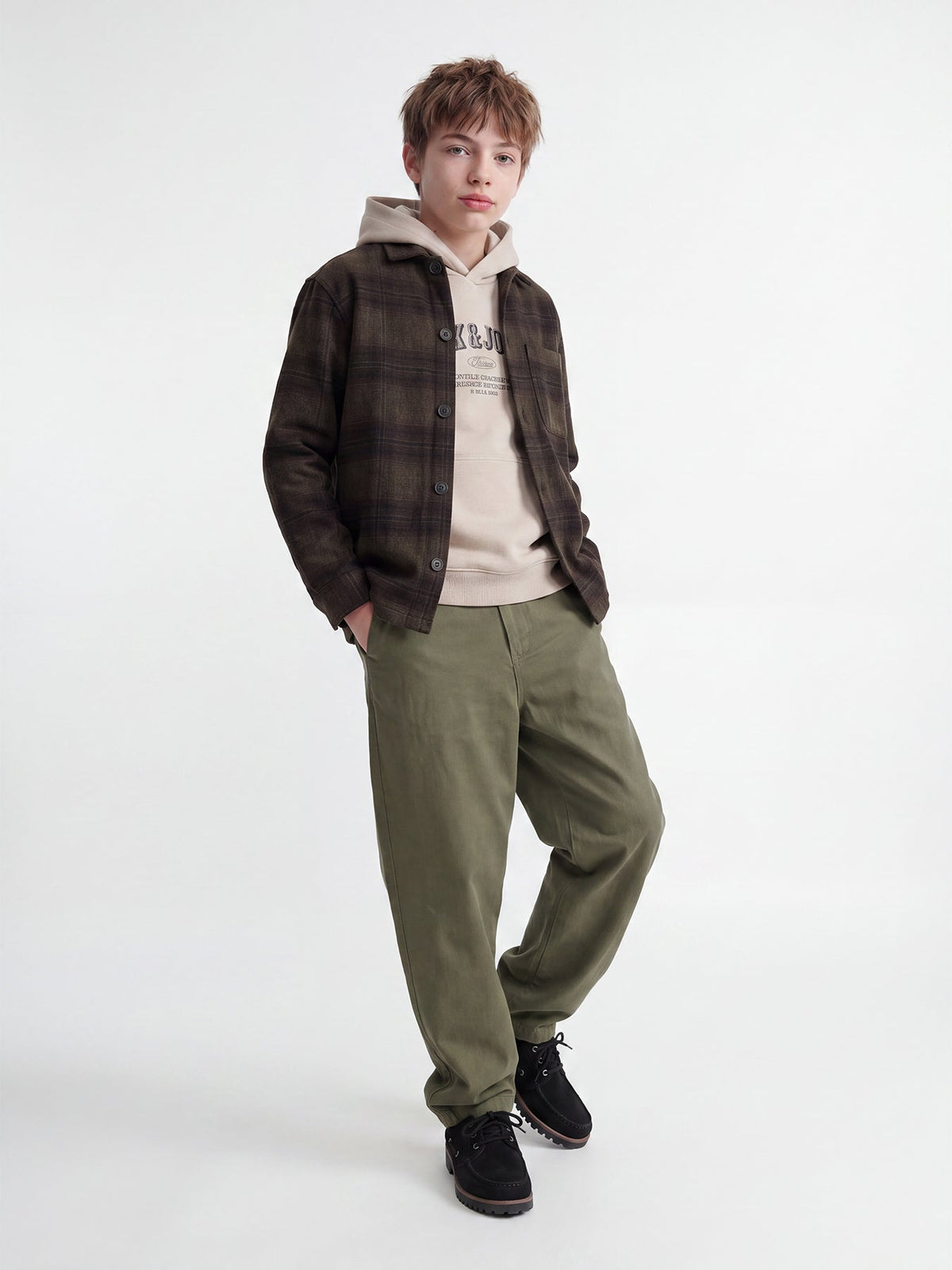 Kids' Evan Elvaro Cotton Joggers