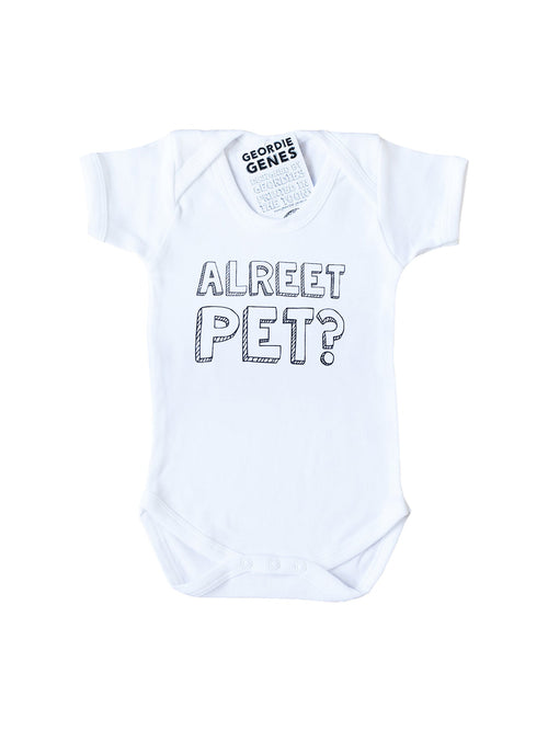 Alreet Pet Baby Vest White