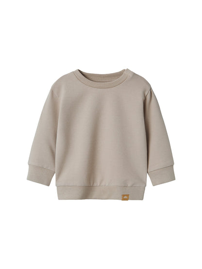 Baby Long Sleeve Sweatshirt Beige