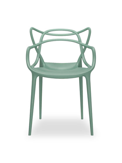 Masters Sculpted Dining Chair Sage Green