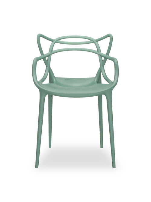 Masters Sculpted Dining Chair Sage Green