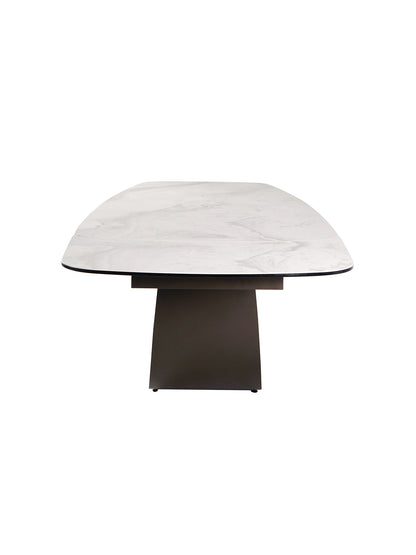 Corvus Extending Ceramic Dining Table Seats 8–12