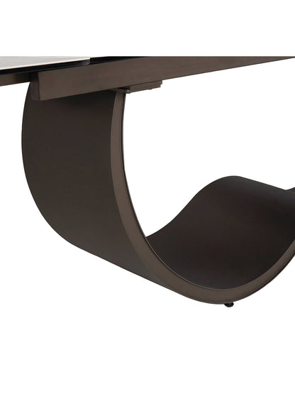 Corvus Extending Ceramic Dining Table Seats 8–12