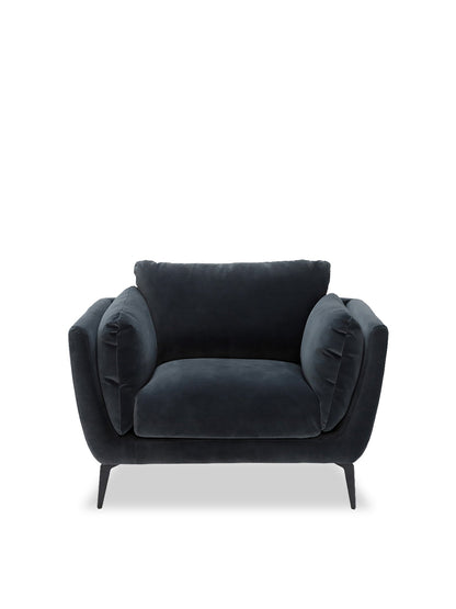 Boone Velvet Armchair
