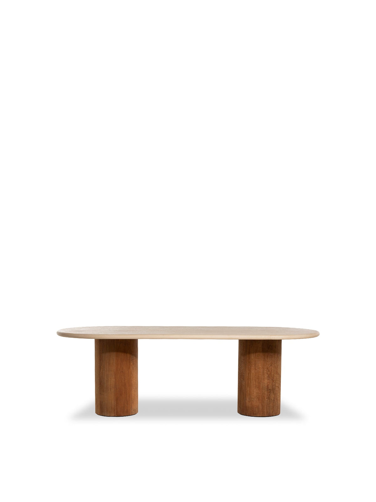 Panama Faux Stone 6 seater Dining Table