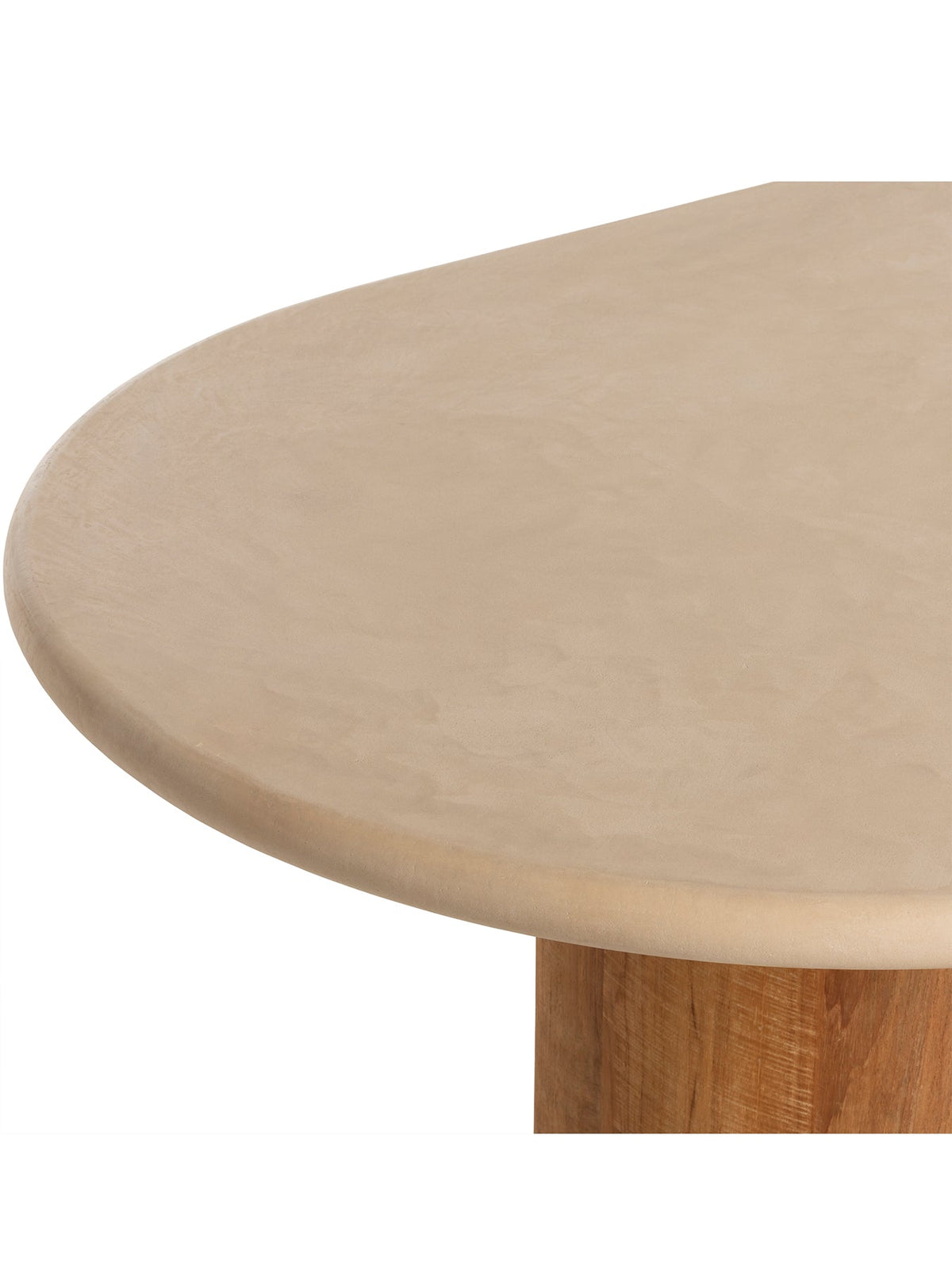 Panama Faux Stone 6 seater Dining Table