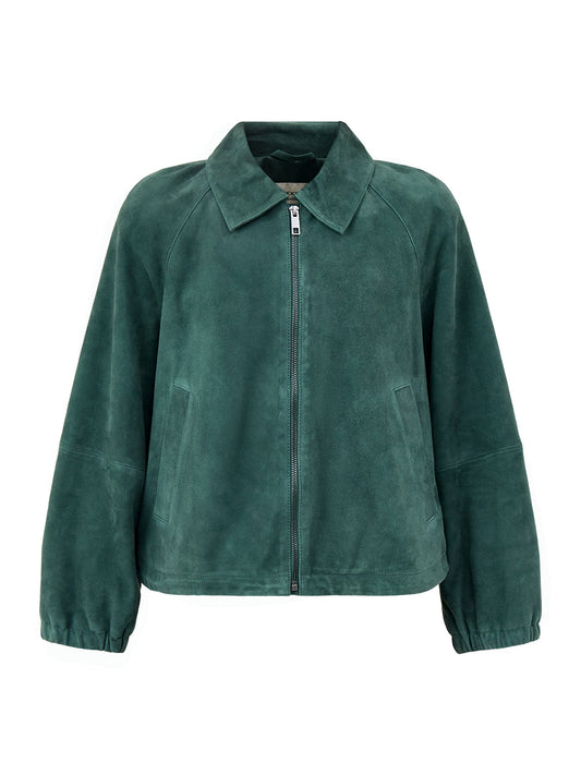 Zuppa Leather Jacket Green