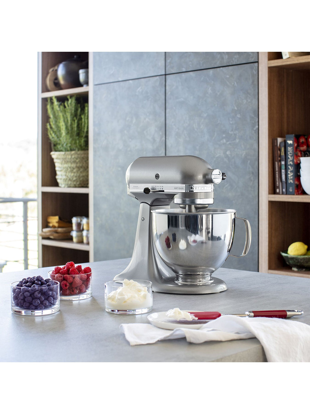 Artisan Tilt Head Stand Mixer 4.8L Silver