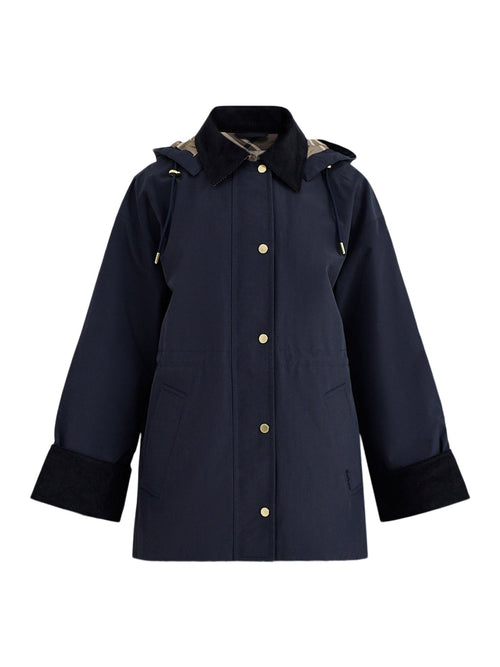 Barbour Evelyn Showerproof Jacket Navy