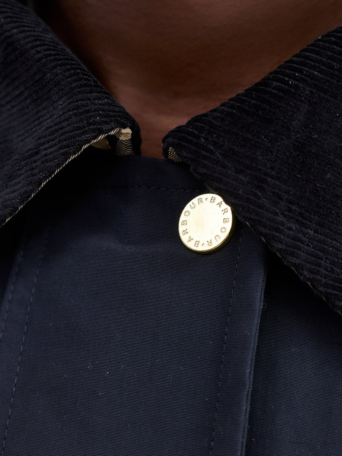 Barbour Evelyn Showerproof Jacket Navy