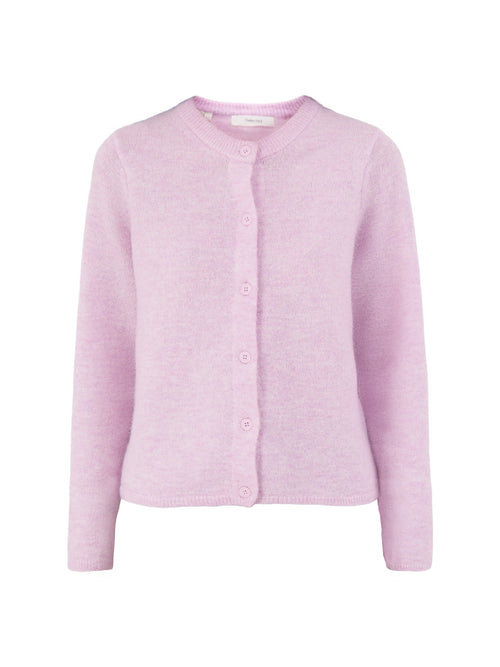 Lulu Knit Cardigan Lilac