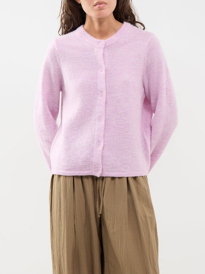 Lulu Knit Cardigan Lilac