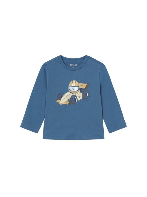 Baby's Cotton Motor Play Long Sleeve T-Shirt