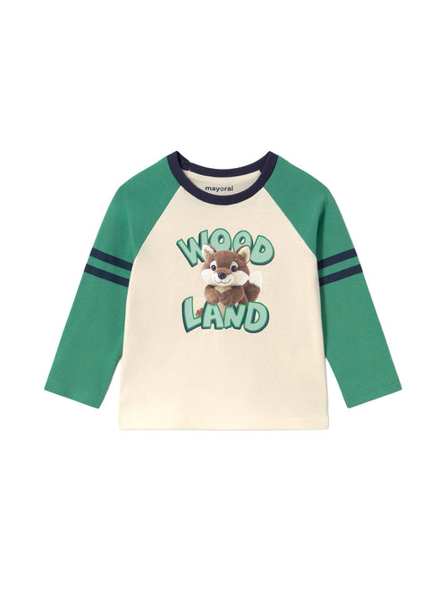 Baby Long Sleeve Plush T-Shirt Multi