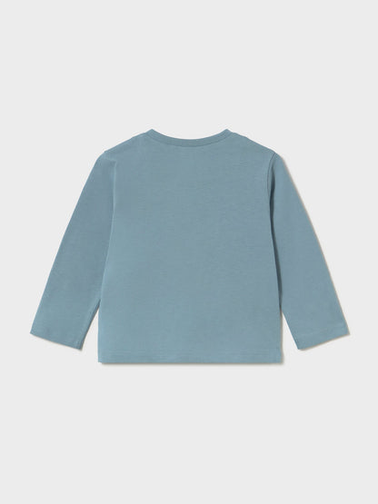 Baby Tiger Long Sleeve T-Shirt Blue
