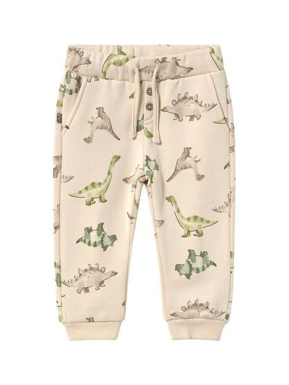 Baby's Cotton Blend Patterned Trousers