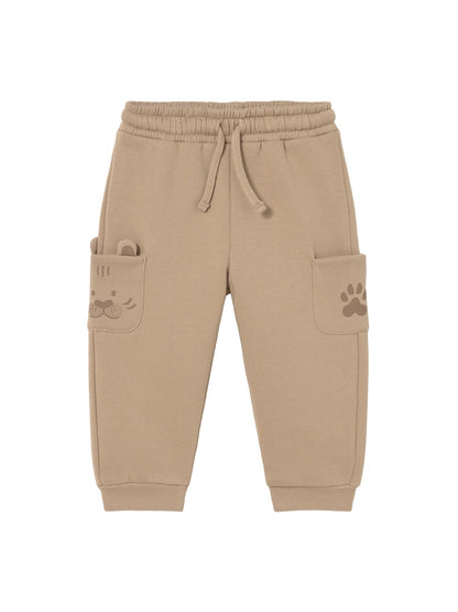 Baby Terry Joggers Brown