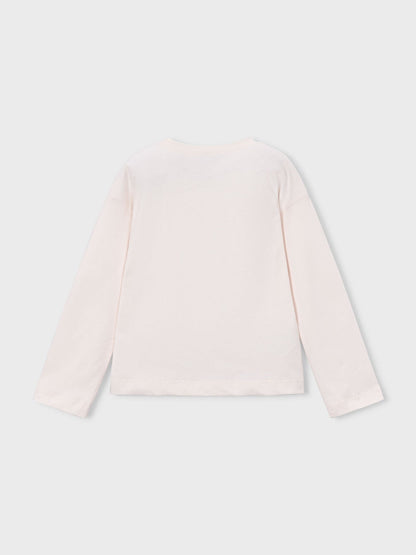 Kids' Long Sleeve T-Shirt Cream