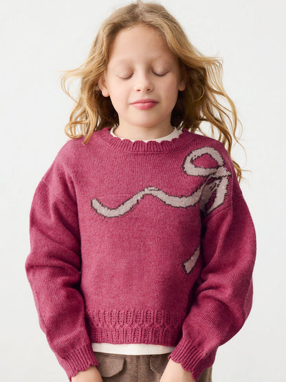 Kids' Knit Jumper Pink