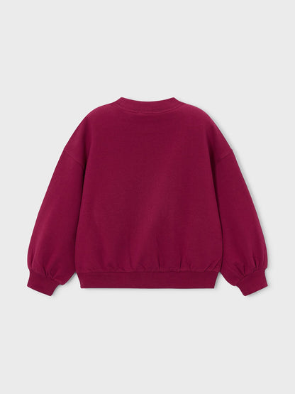 Kids' Embroidered Sweatshirt Pink